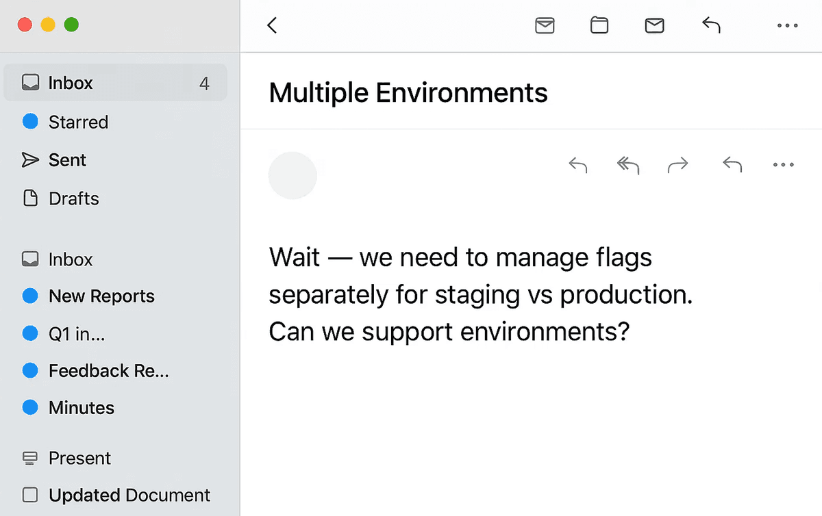 Email requirement change